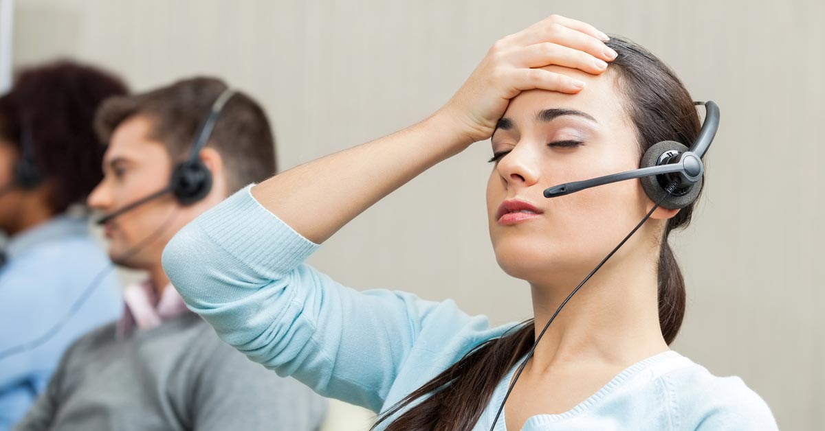 You need new call center software when your agents are frustrated